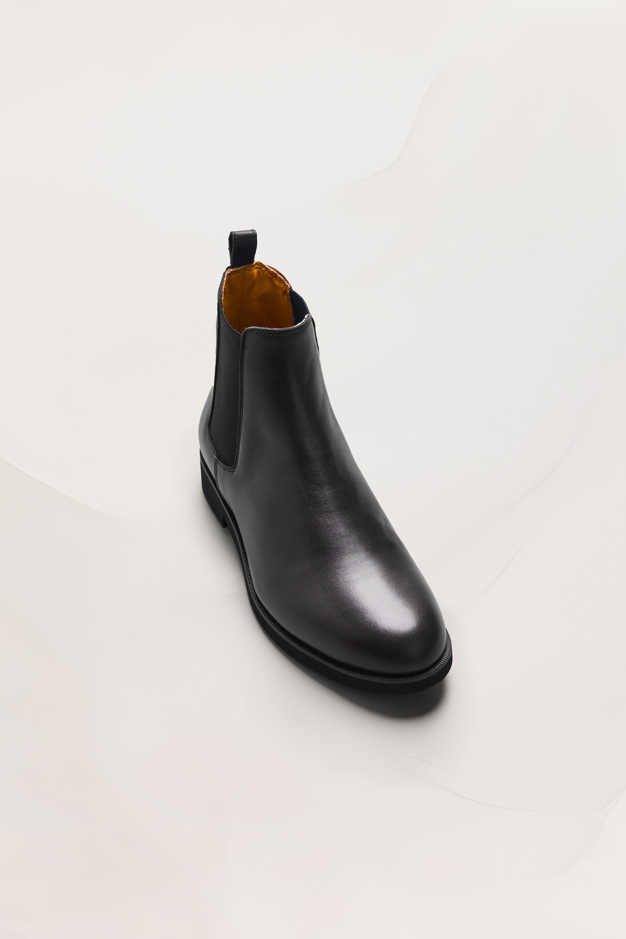 Mens black best sale leather chelsea boots