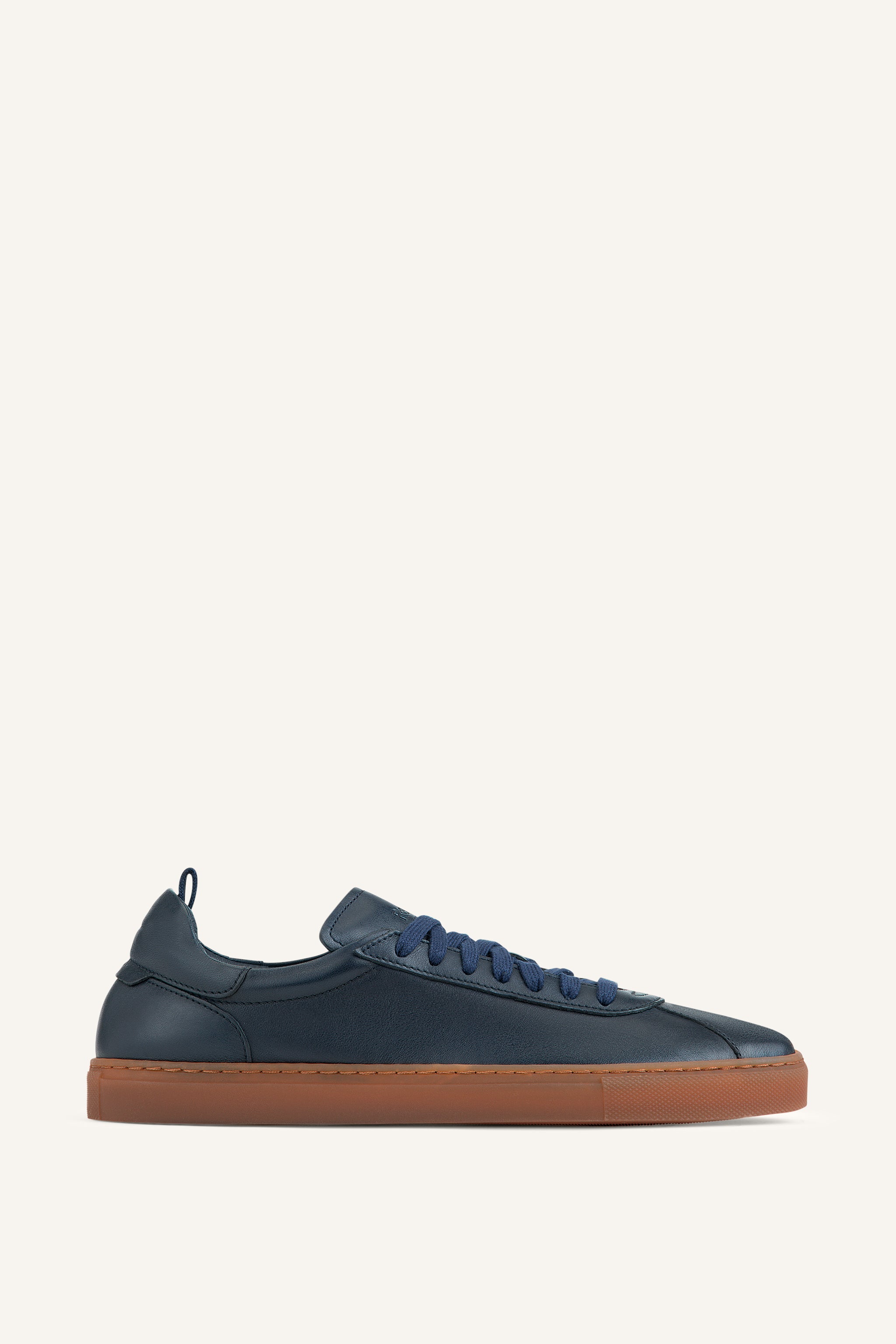 Men's James Lace Up Sneakers in Navy Calf