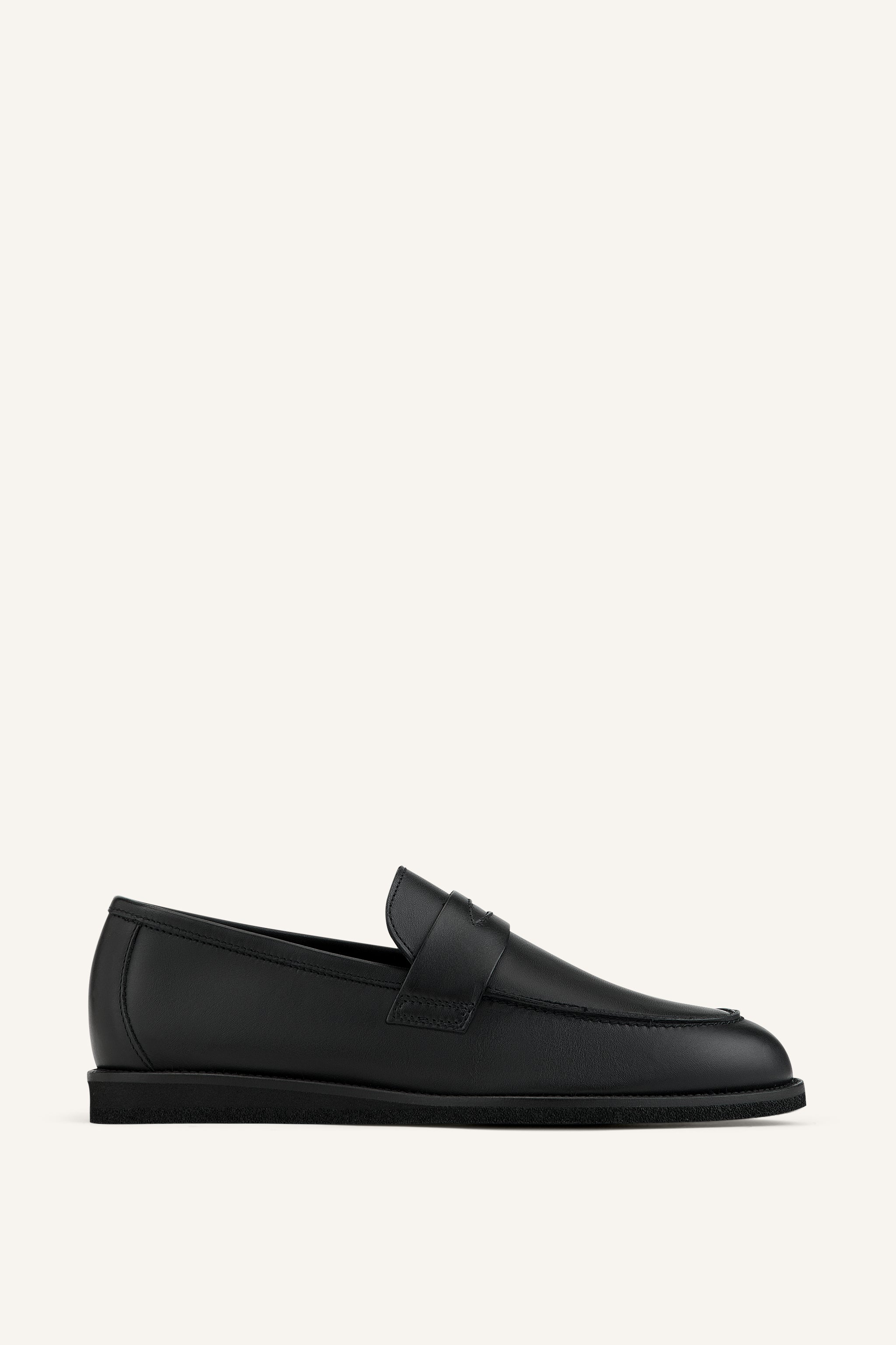 Women's Jude Loafer in Black Calf