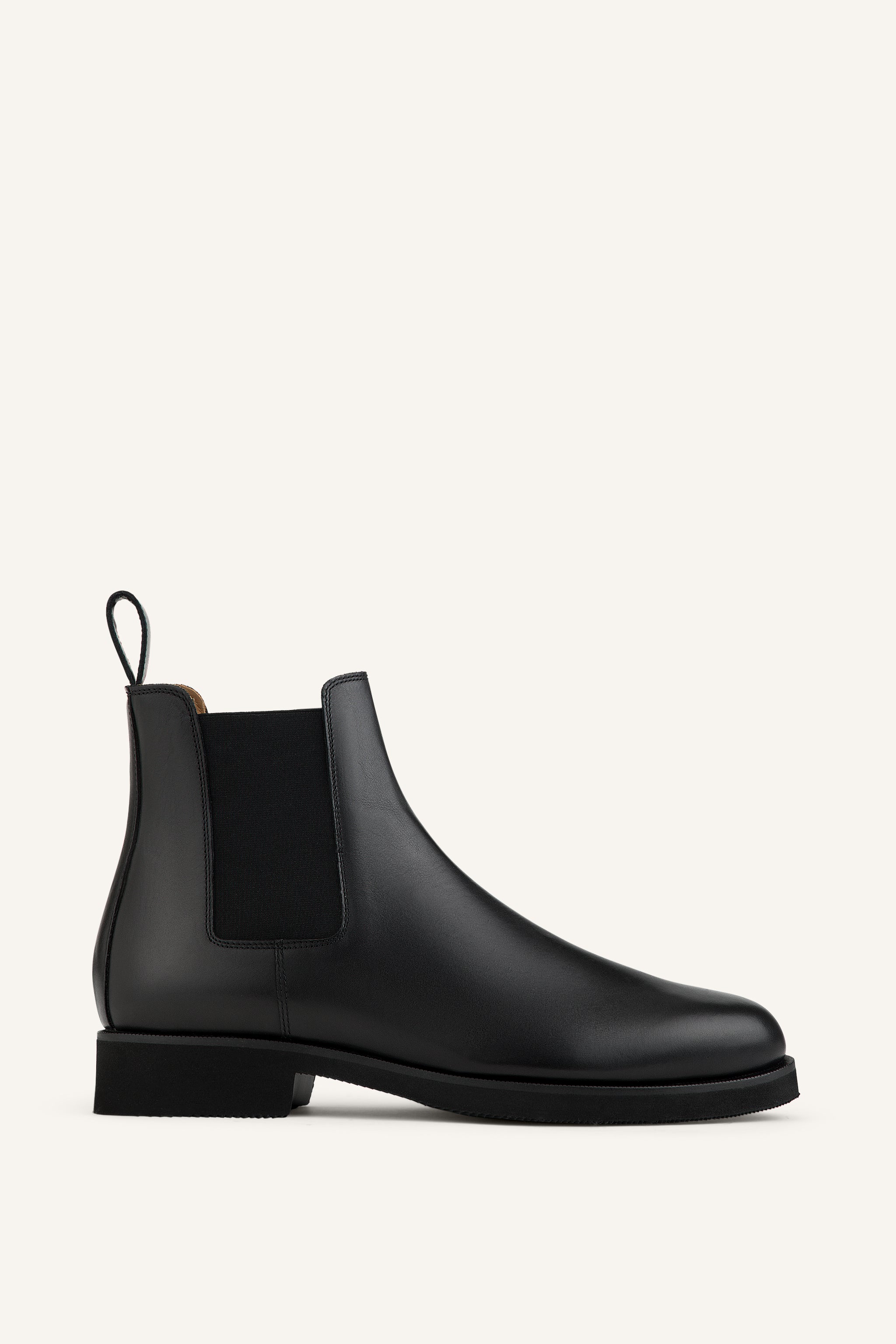 Mens Redford Chelsea Boots in Black Calf