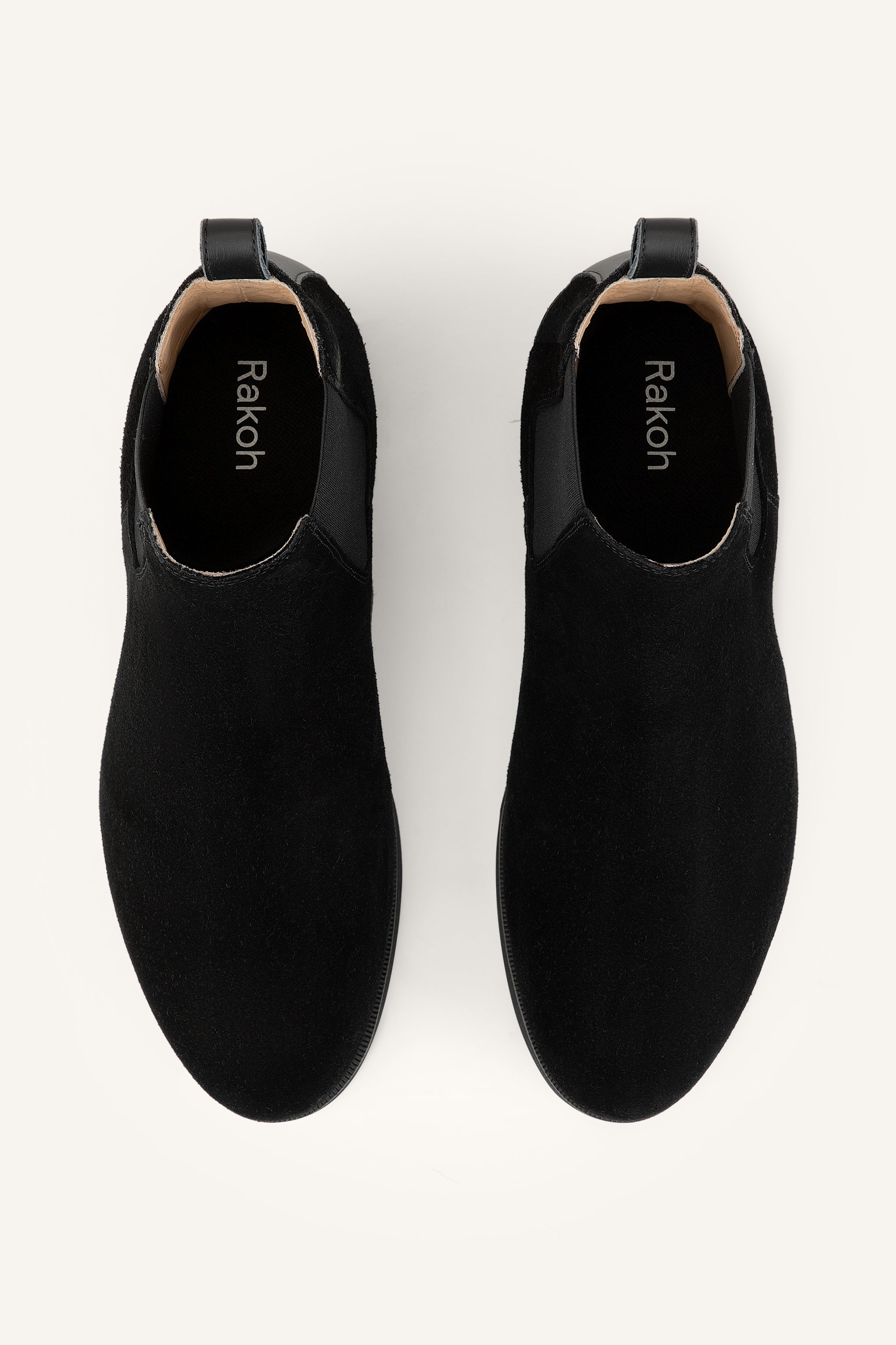 Womens Redford Chelsea Boots in Black Suede