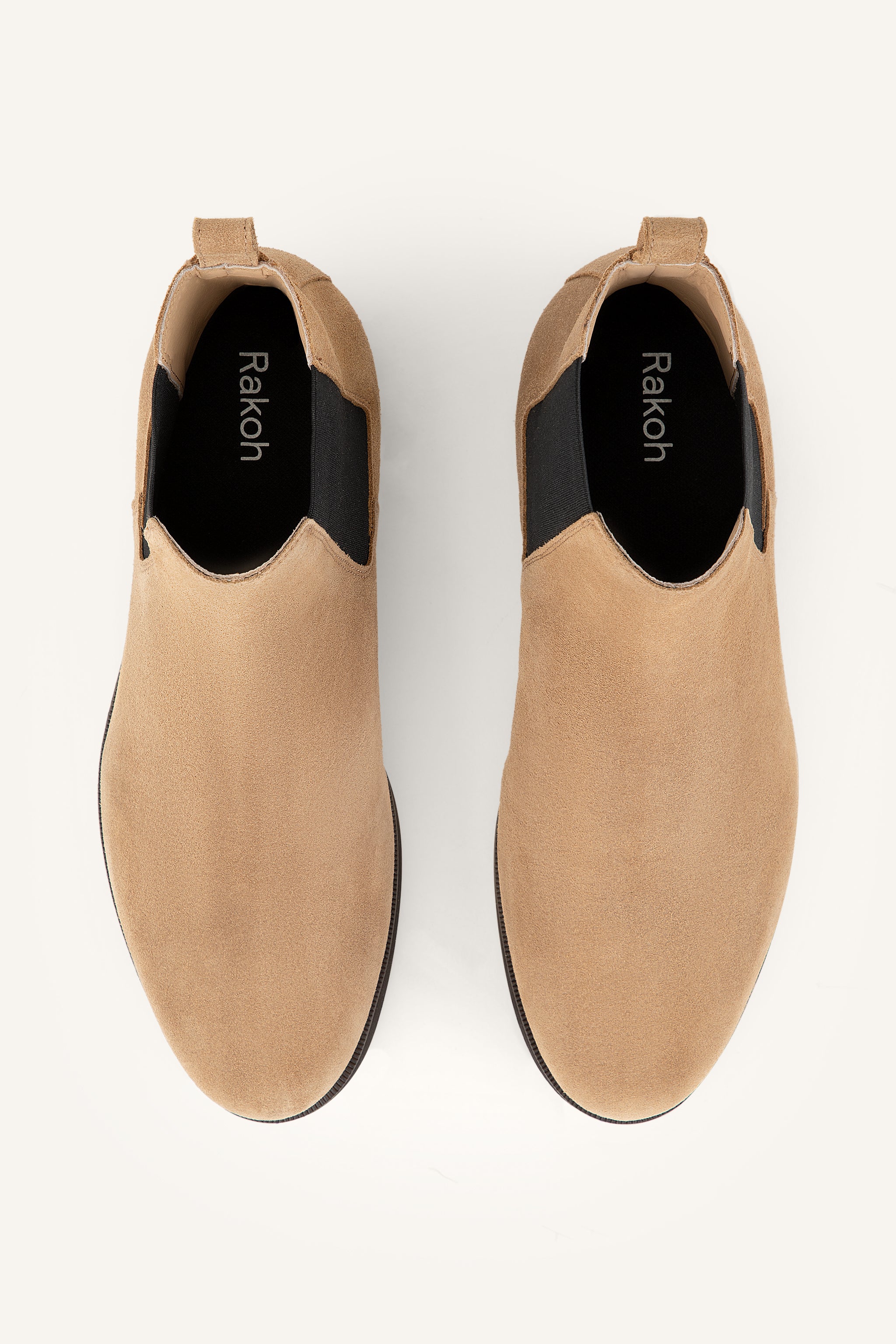 Womens Redford Chelsea Boots in Noce Suede