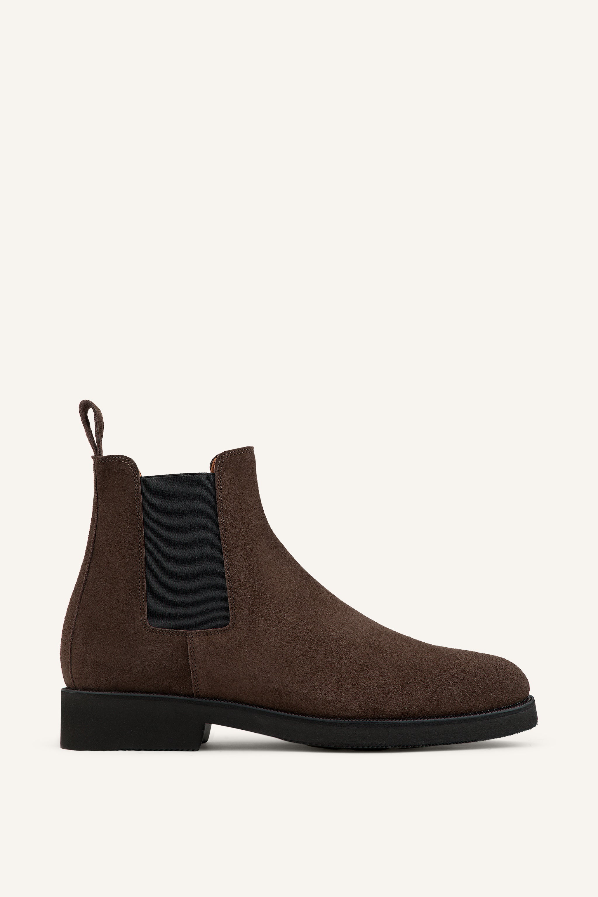 Mens Redford Chelsea Boots in Umber Suede