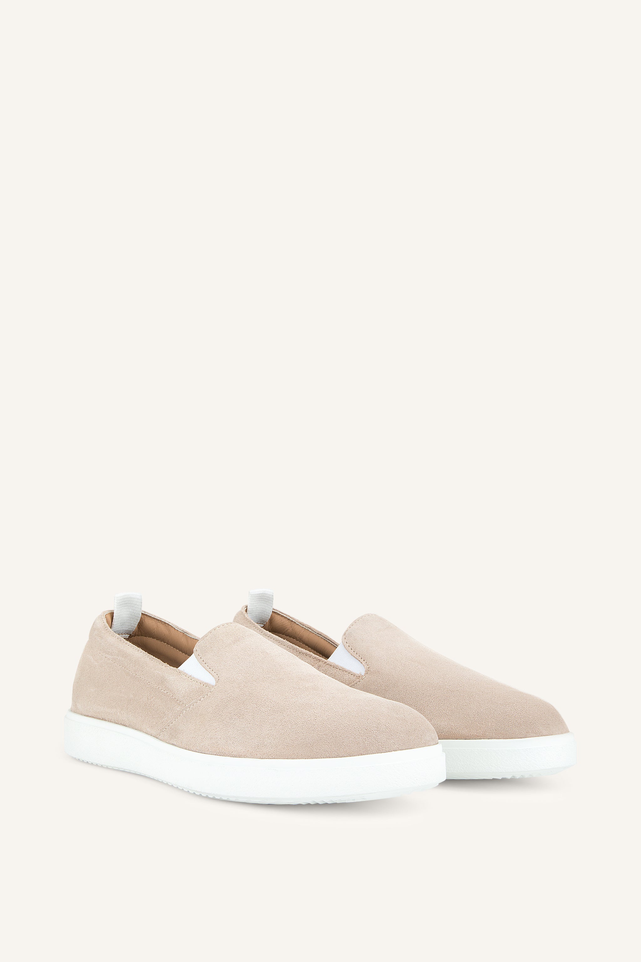 Womens Montauk Slip On Sneakers in Sahara Suede