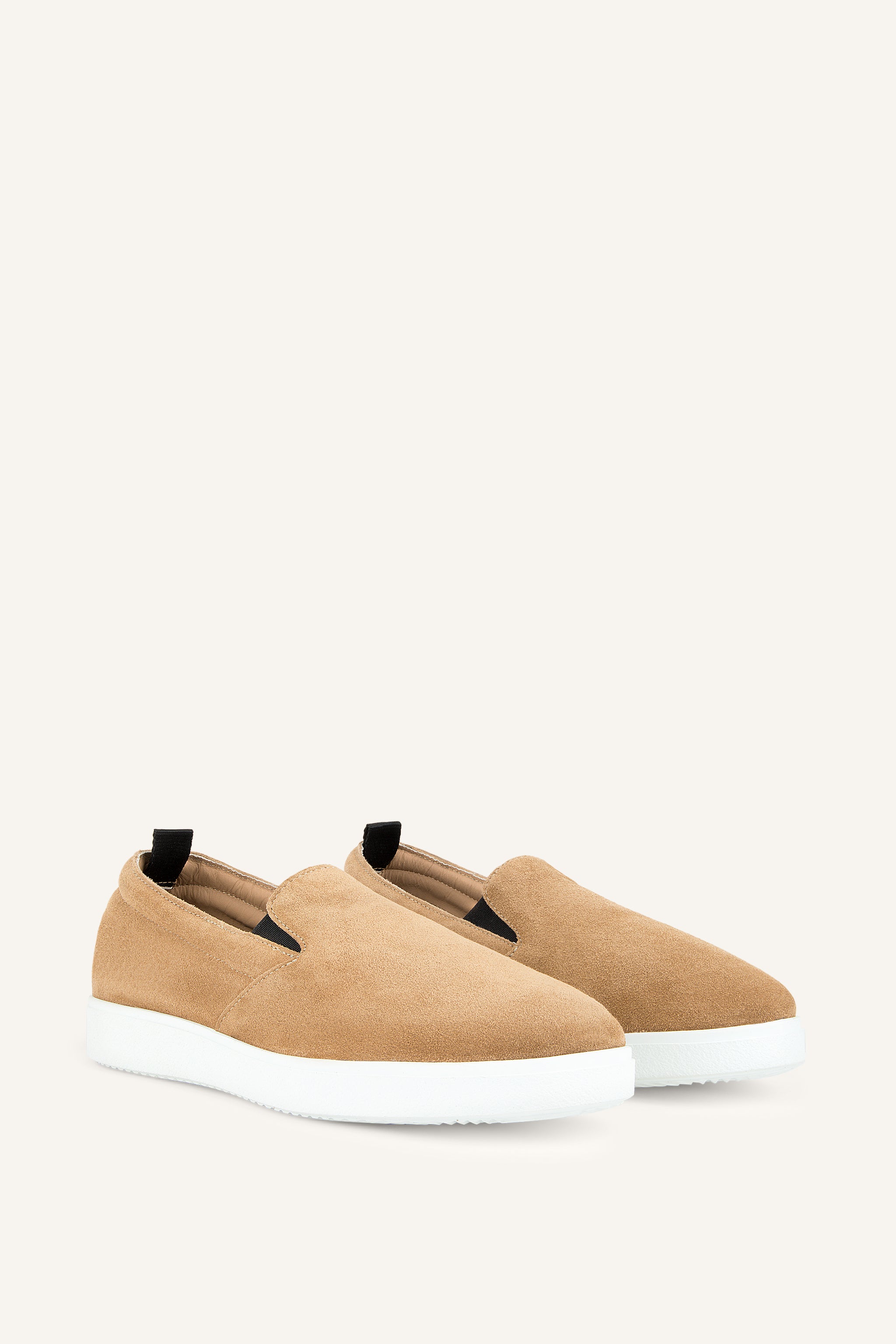 Womens Montauk Slip On Sneakers in Noce Suede