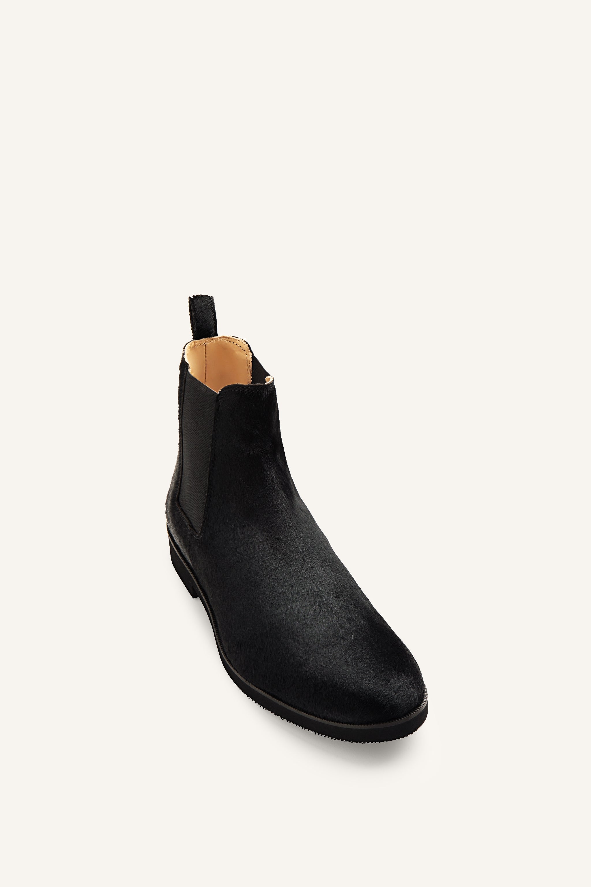 Women's Redford Chelsea Boots In Black Pony Hair